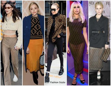 fendi new collection dress|celebrities wearing fendi.